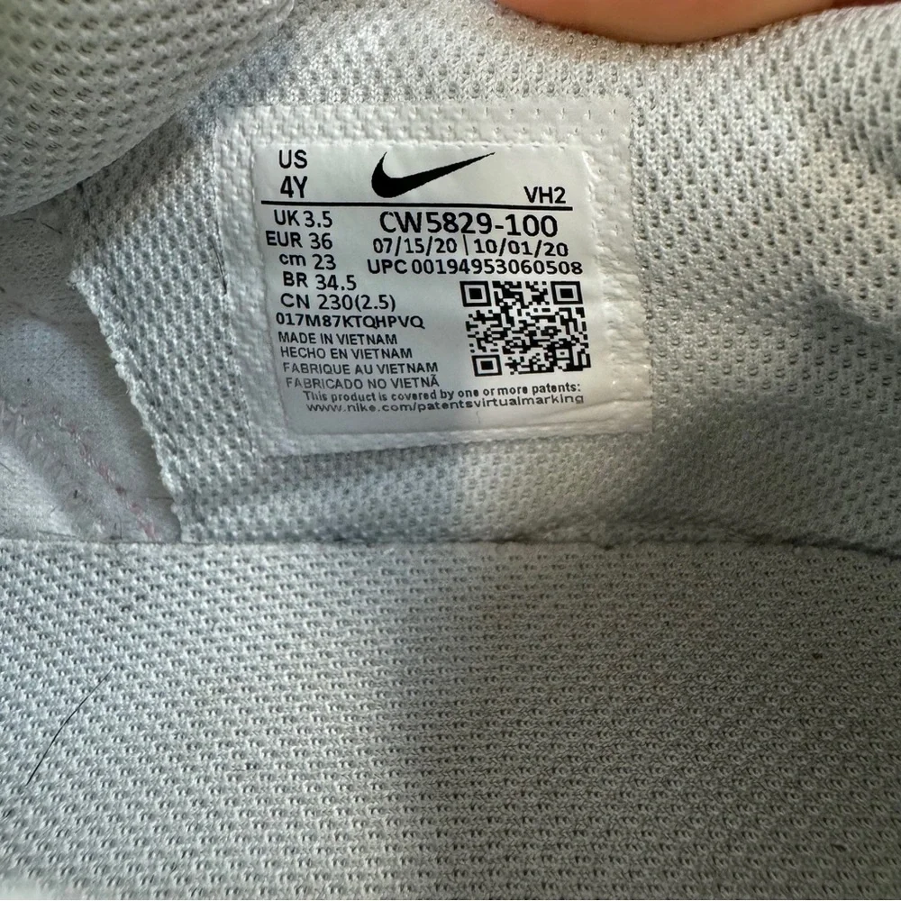 Nike Air Max Excee GS Sneakers White Pink‎ Lime CW5829-100 Size 4Y